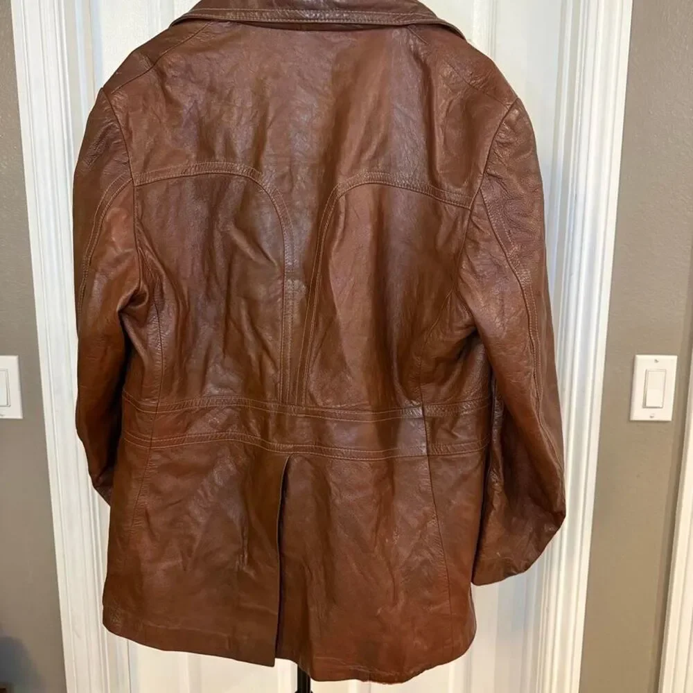 Alder Men's Brown Jacket Size 46